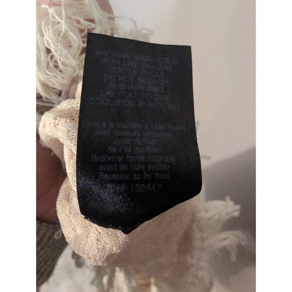 Patterson J. Kincaid originals lace coquette tassel shirt - Picture 7 of 7